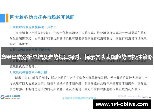 意甲盘路分析总结及走势规律探讨，揭示各队表现趋势与投注策略